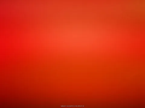 Flächiger Farbverlauf in Rot und Orange, in der Mitte heller, zu den Rändern dunkler werdend, mit einem kleinen Wasserzeichen am unteren Rand.