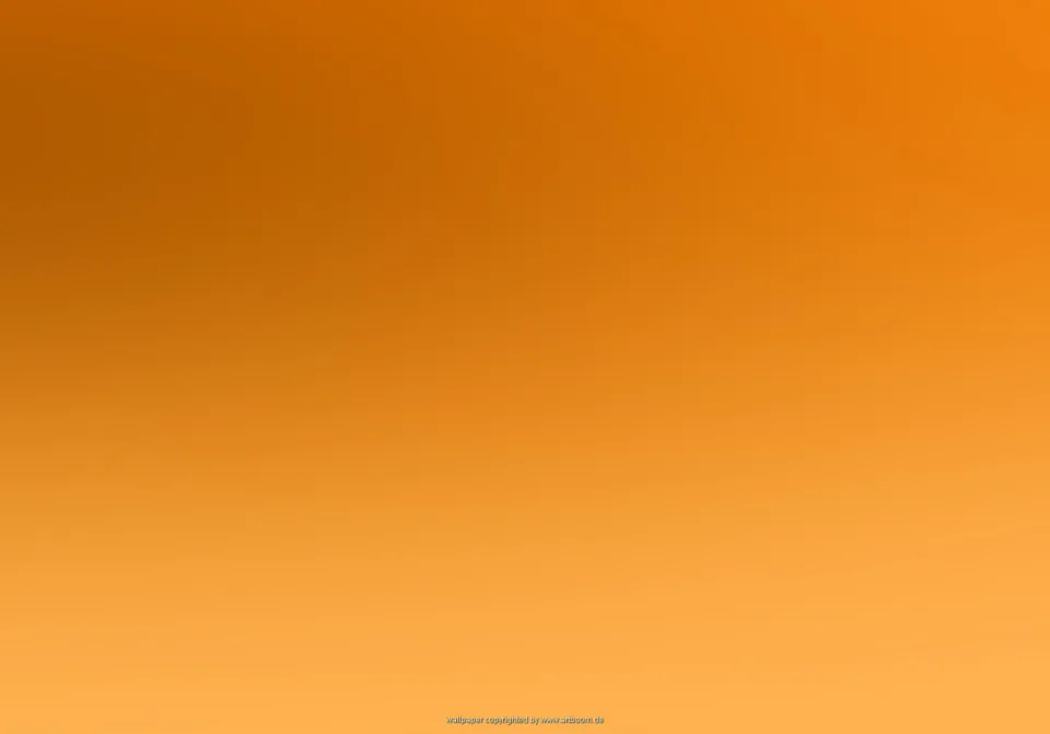 Weicher Farbverlauf von dunklem Orange oben nach hellem Apricot unten, ohne erkennbare Motive.
