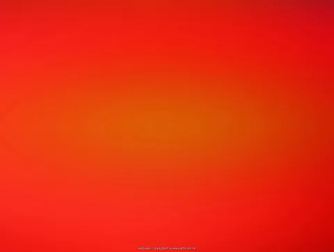 Ein weicher Farbverlauf von knalligem Rot an den Rändern zu hellerem Orange in der Bildmitte, ohne erkennbare Motive.