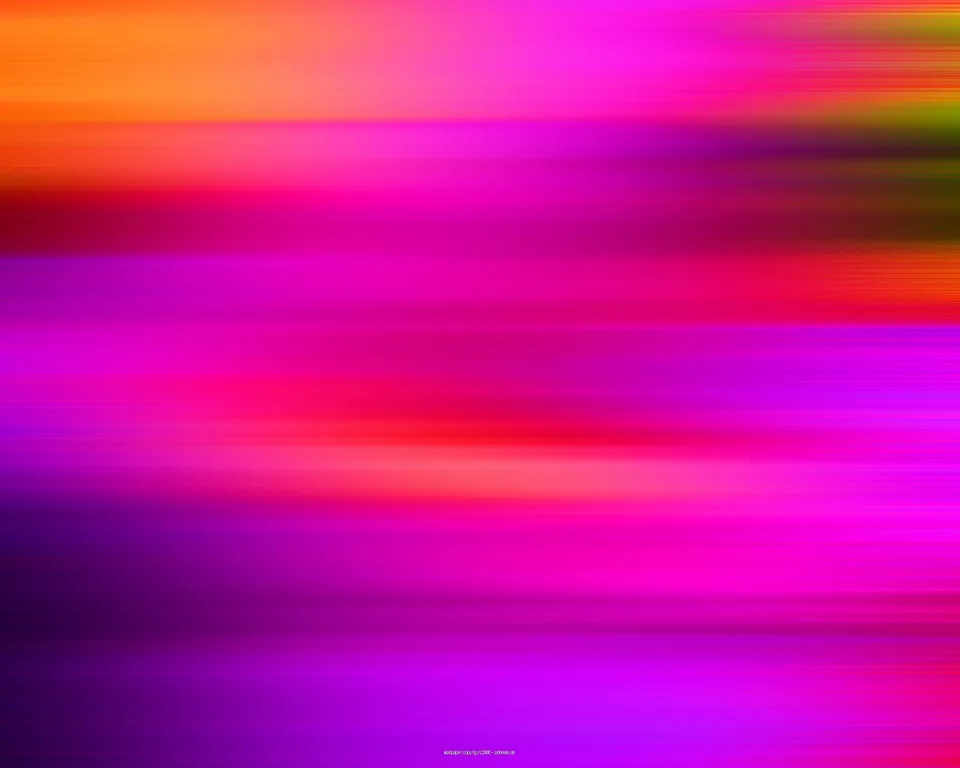 Horizontale Schlieren in Orange, Pink und Violett, die nach unten in dunkles Lila übergehen.