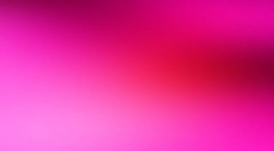 Weicher Farbverlauf von Magenta über Pink bis Rot, mit dunkleren Rotbereichen rechts oben und hellerem Pink unten links.