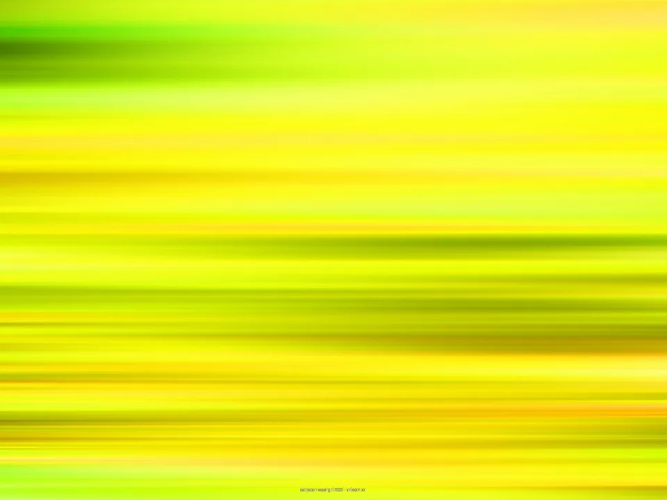 Horizontale, verwischte Linien in Gelb und Grün, die das gesamte Bild füllen.
