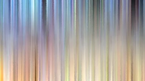Abstraktes Muster aus vertikalen Schlieren in Blau, Beige, Grau und Orange mit weichen, fleckigen Kanten