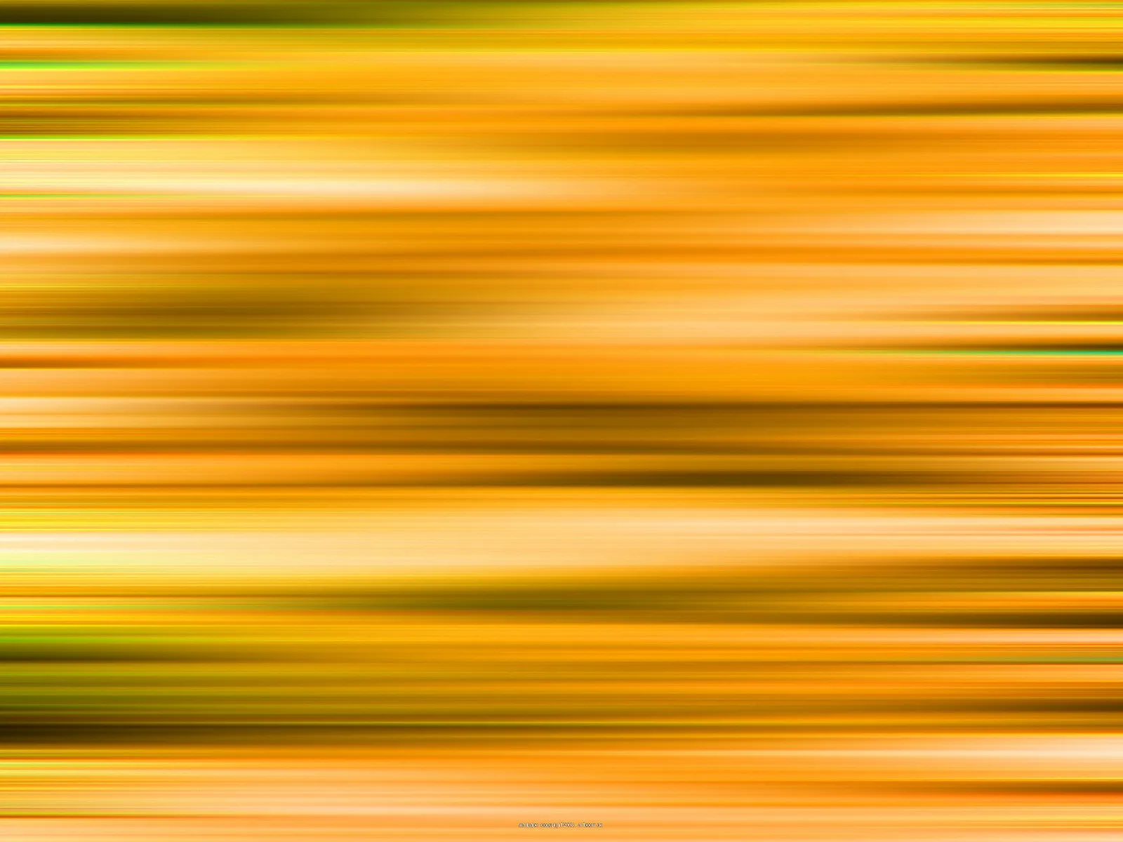 Abstraktes Bild aus horizontalen, weich verwischten Streifen in Orange, Gelb und Olivgrün mit hellen Lichtbändern.