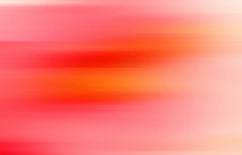 Horizontal verwischte Farbverläufe in Rot, Orange und Rosa, die Bewegung andeuten