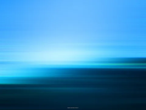 Abstrakte horizontale Bewegungsunschärfe in Blau- und Türkistönen, oben hell, unten dunkel werdend