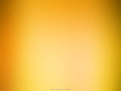 Weicher Farbverlauf von Orange an den Rändern zu hellem Honiggelb in der Mitte, mit dunkleren Ecken oben und rechts.