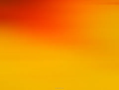 Weich verlaufende Fläche in Rot, Orange und Gelb, von oben nach unten heller werdend, ohne erkennbare Motive.