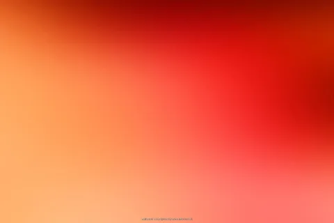 Weicher Farbverlauf von dunklem Rot oben rechts über Orange bis zu hellem Korallenrosa unten links, ohne erkennbare Formen.