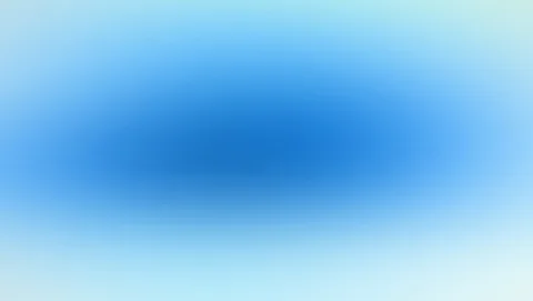 Weicher blauer Farbverlauf, in der Mitte dunkelblau, zu den Rändern hin hellblau und türkis.