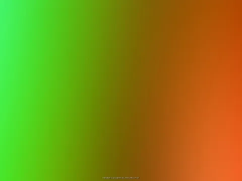 Diagonaler Farbverlauf von Grün links zu Orange rechts, mit feinen Streifen.