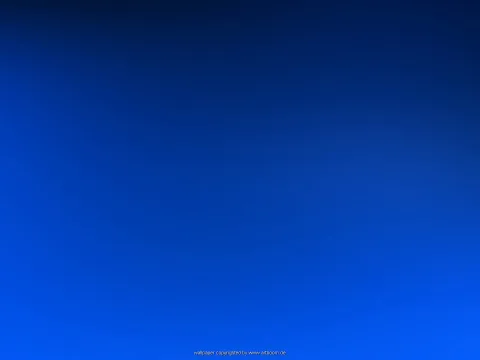 Flächiger Farbverlauf von fast schwarzem Dunkelblau oben zu leuchtendem Blau unten, ohne erkennbare Motive.