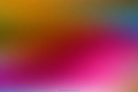 Weich verlaufender Farbverlauf von Orange und Gelb über Pink und Magenta bis zu Violett und Türkis.