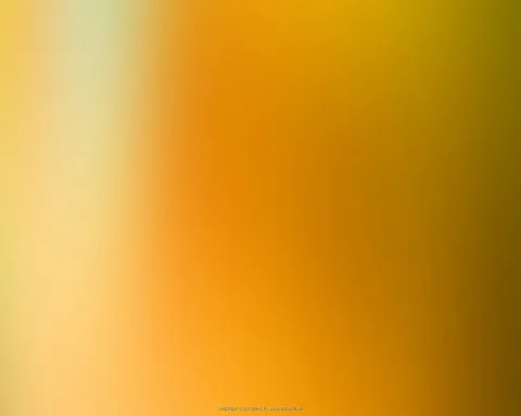 Weich verlaufende Farbflächen in Orange, Gelb und Ocker, links ein heller, fast cremefarbener Streifen.