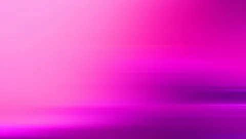Abstrakter Hintergrund mit horizontalen pinken und violetten Lichtstreifen, die von hell rosa links nach dunkel violett rechts verlaufen.