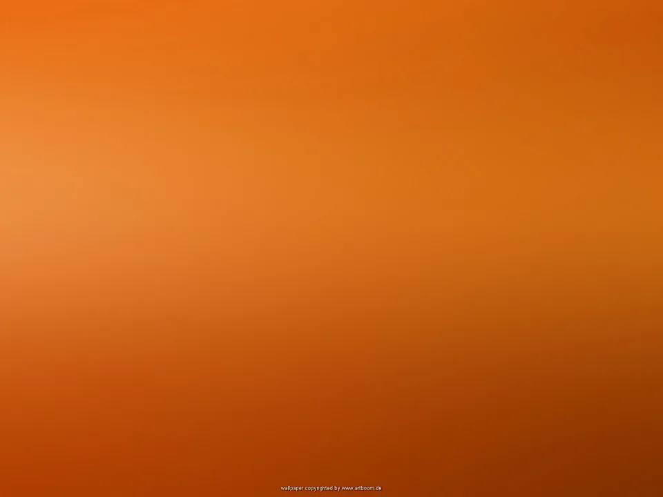 Fläche mit weichem Farbverlauf von hellem Orange links oben zu dunklerem Rotbraun rechts unten, ohne erkennbare Motive.