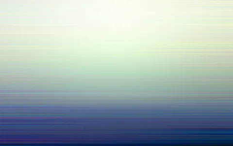 Abstrakte horizontale Streifen, die oben von hellem Weiß-Mint in dunkles Blau am unteren Rand übergehen.