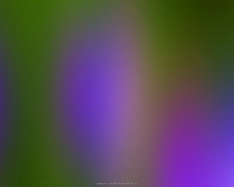 Weich verwischte Farbflächen in Grün, Violett und Magenta, die ineinander übergehen.