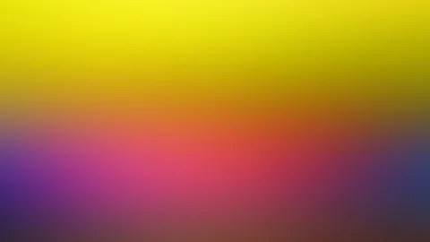 Unscharfer Farbverlauf: oben gelb, in der Mitte rötlich orange und unten violett bis blau.