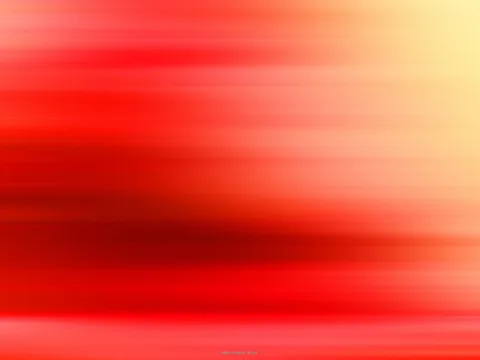 Abstrakter Hintergrund aus horizontalen, verwischten Streifen in Rot und Orange, nach rechts oben heller werdend bis zu Gelb.