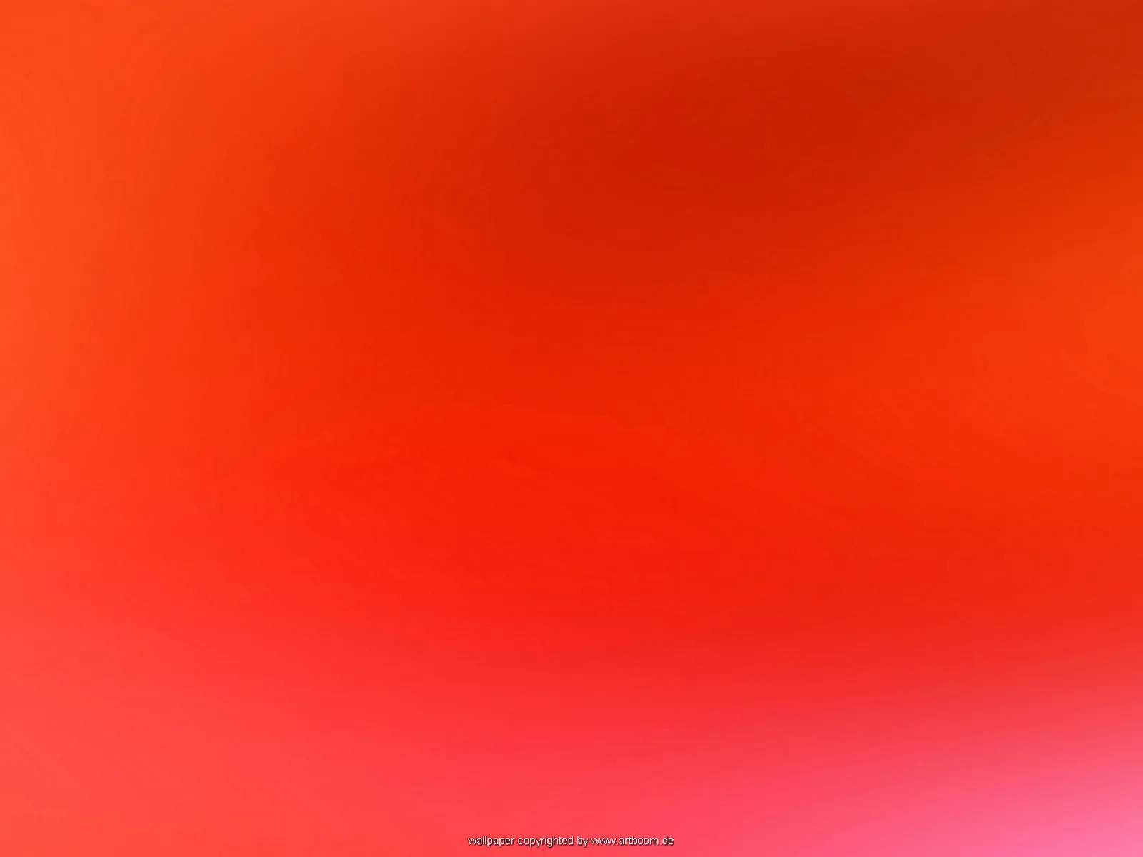 Weicher Farbverlauf von Orangerot oben links über Feuerrot bis zu Pink in der unteren rechten Ecke, ohne erkennbare Motive.