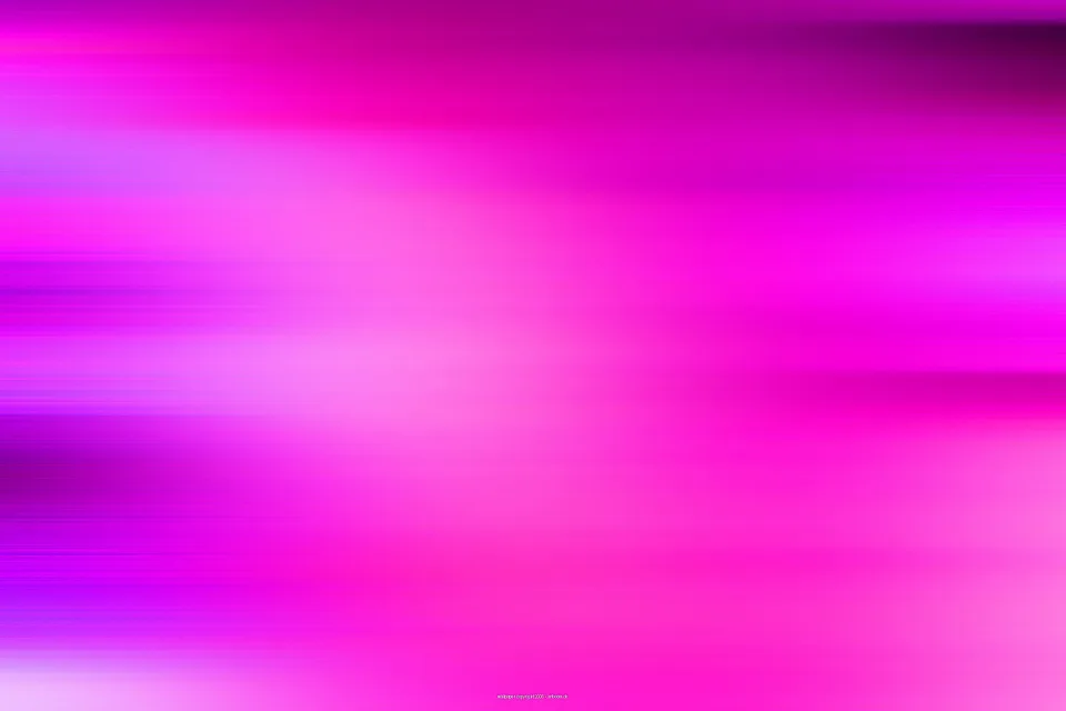 Horizontal verlaufende pinke und violette Lichtstreifen mit weichen Übergängen, dunklere Akzente am oberen rechten Rand.