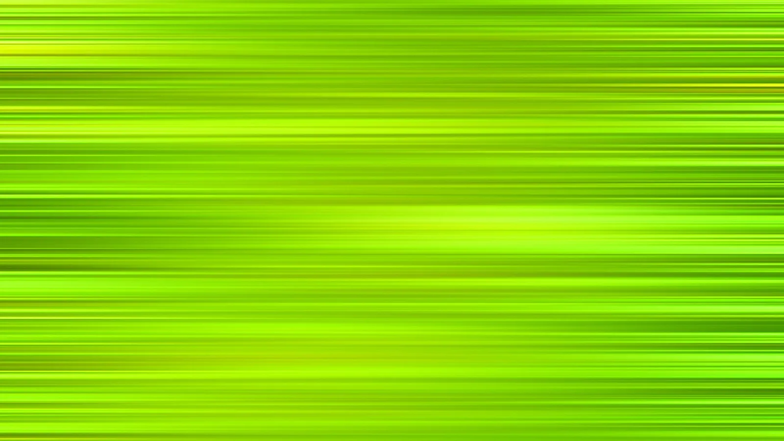 Abstrakte Fläche aus horizontal verwischten Linien in verschiedenen Grüntönen, von Limettengrün bis Gelbgrün.