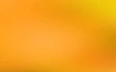 Weicher Farbverlauf in Orange und Gelb, zur Mitte hin heller, am oberen rechten Rand gelb.