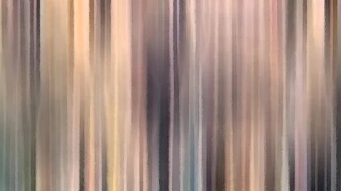 Abstrakte vertikale Schlieren in Beige, Rosa, Grau und Braun.