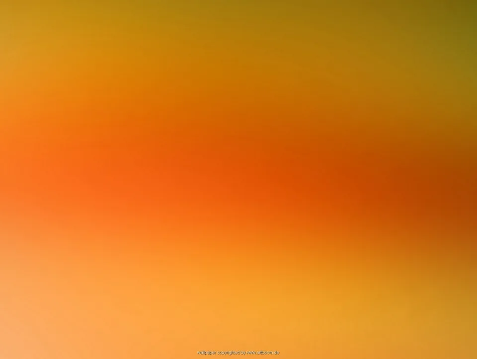 Weicher, unscharfer Farbverlauf von Gelb über Orange bis Rotbraun, horizontal in Schichten angeordnet, mit einem kleinen Wasserzeichen am unteren Rand.