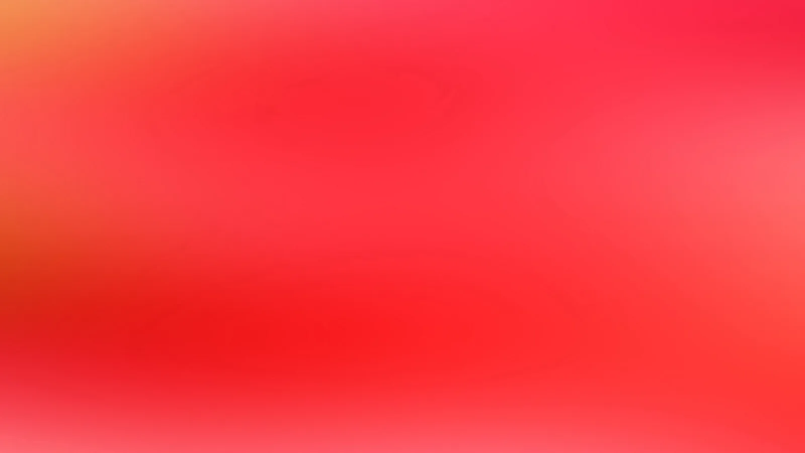 Weich verlaufender Farbverlauf von Rot und Rosa, links oben etwas Orange, unten heller Rand.