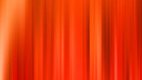 Abstrakte Komposition aus vertikalen, verwischten Streifen in Orange und Rot, heller am linken Rand.