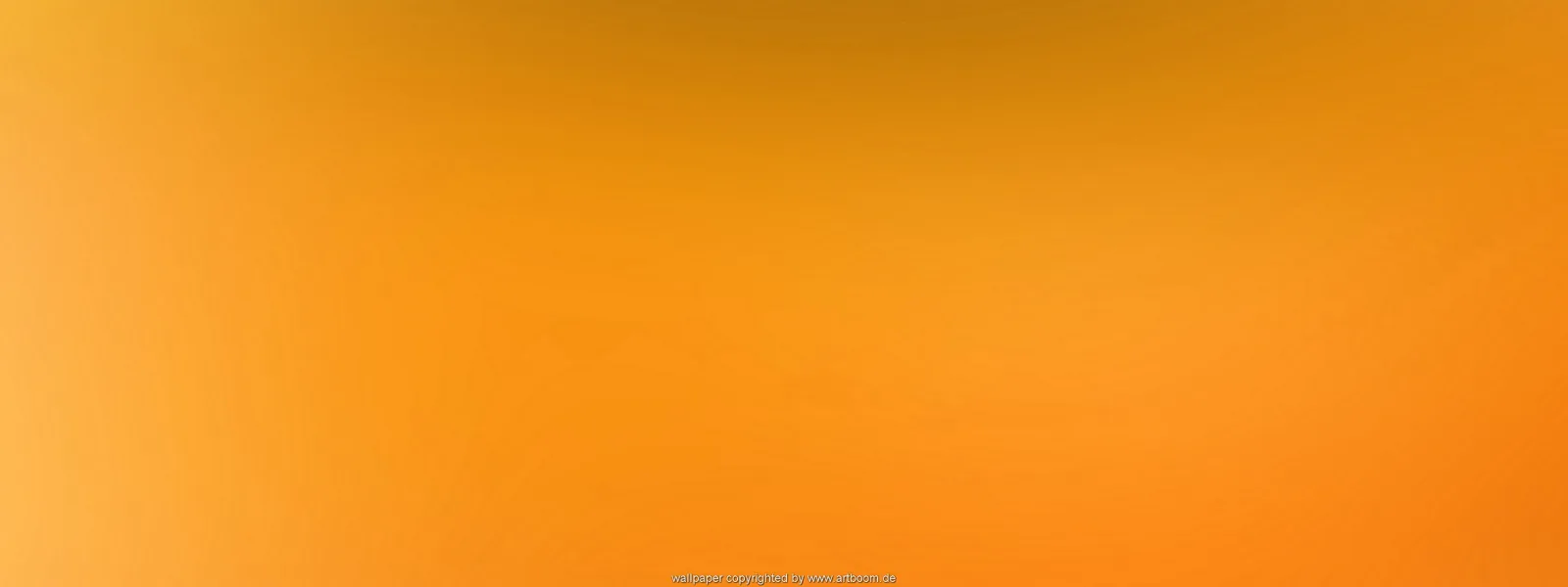 Weicher Farbverlauf in Orange und Gelb, oben dunkler und links heller, ohne erkennbare Motive.