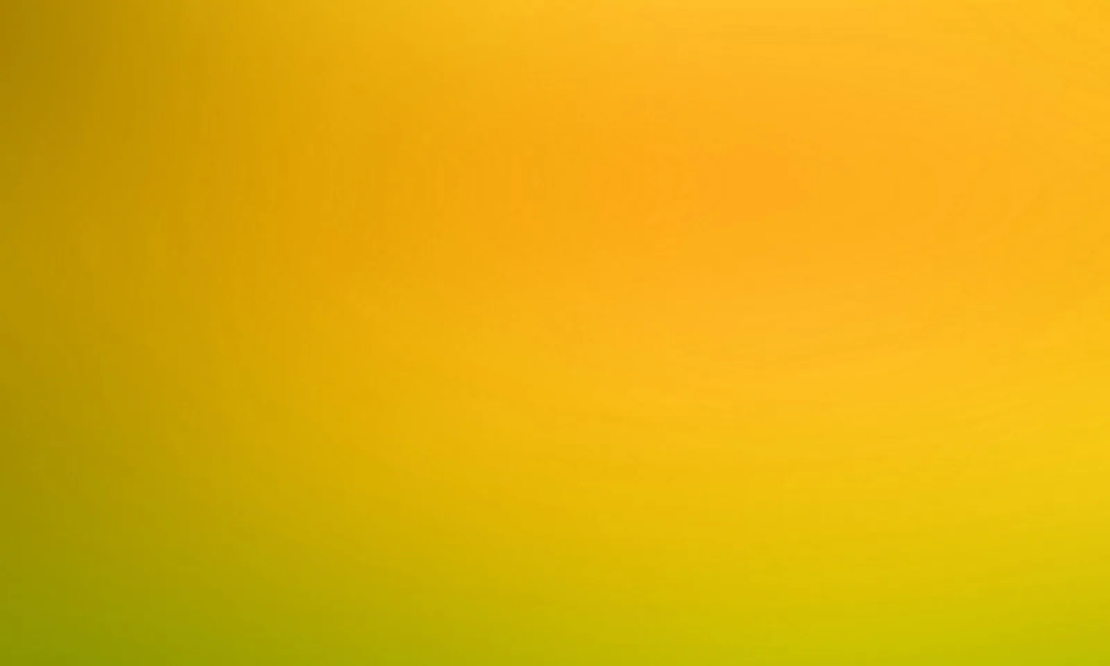 Weicher Farbverlauf von Orange im oberen Bereich über Gelb bis zu Olivgrün am unteren Rand.