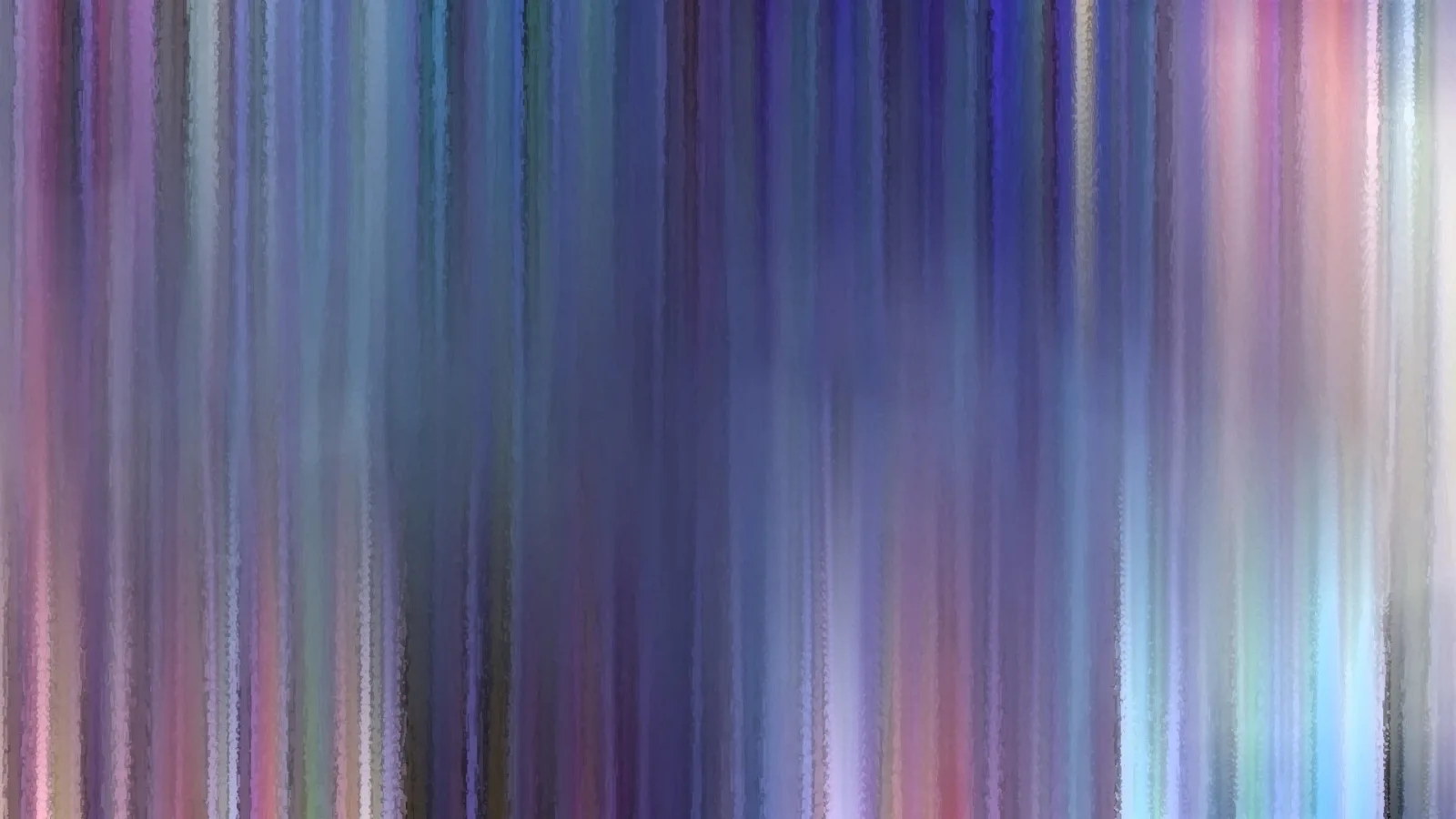 Abstrakte vertikale Streifen in Violett, Blau und Rosa mit malerischer Textur.