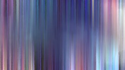 Abstrakte vertikale Streifen in Violett, Blau und Rosa mit malerischer Textur.