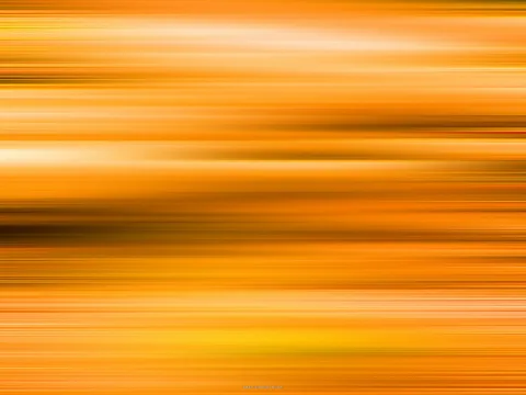 Abstrakte, horizontal verwischte Streifen in Orange, Gelb und dunklem Braun, die von oben nach unten über das ganze Bild laufen.