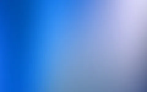 Unscharfer Farbverlauf von tiefem Blau links zu hellem Lavendel und Grau rechts oben