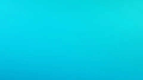 Gleichmäßiger Farbverlauf von hellem Türkis oben nach tieferem Blau unten, ohne erkennbare Motive.