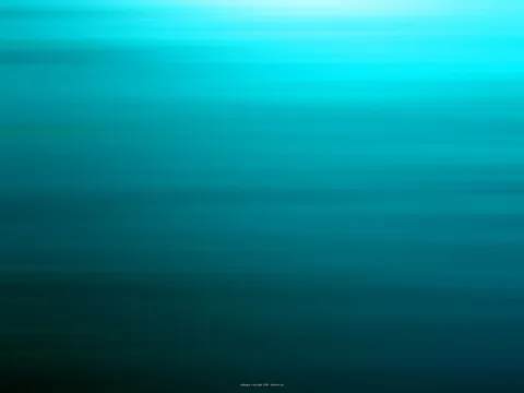 Horizontale, verwischte Linien in Türkis und Blau, oben hell und unten dunkel verlaufend.