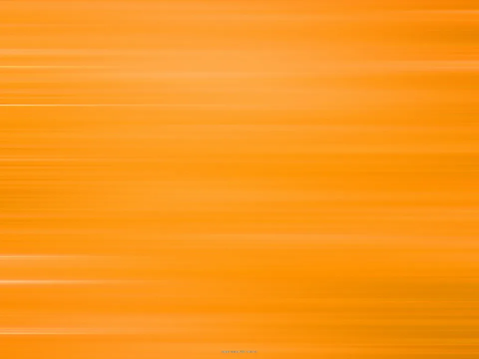 Warmes Orange mit horizontalen, weich verwischten hellen Streifen, die von links nach rechts verlaufen.