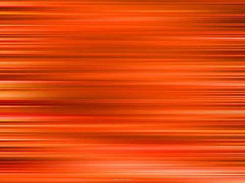 Abstraktes Bild aus waagerechten, verschwommenen Streifen in Orange, Rot und Gelb, die nach rechts zu fließen scheinen.