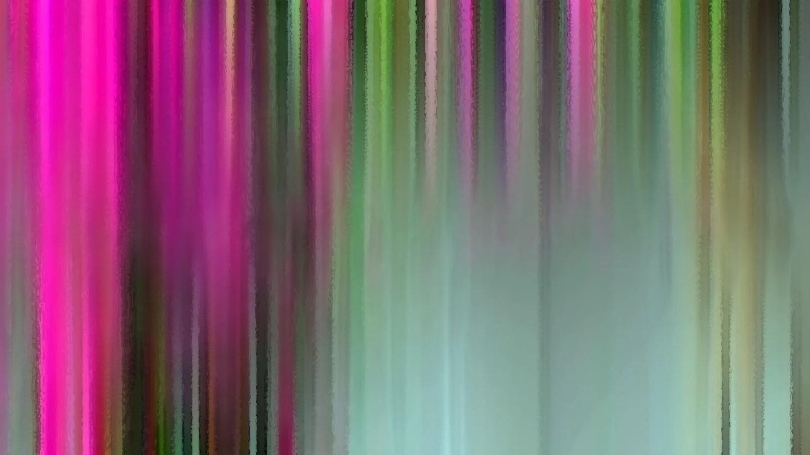 Abstrakte vertikale Streifen in Magenta, Grün und Grau mit leicht körniger Kantenstruktur