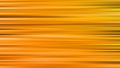 Abstrakte horizontale Streifen in verschiedenen Orangetönen mit gelben und dunkelbraunen Akzenten, leicht verwischt wie bei einer Bewegungsunschärfe.