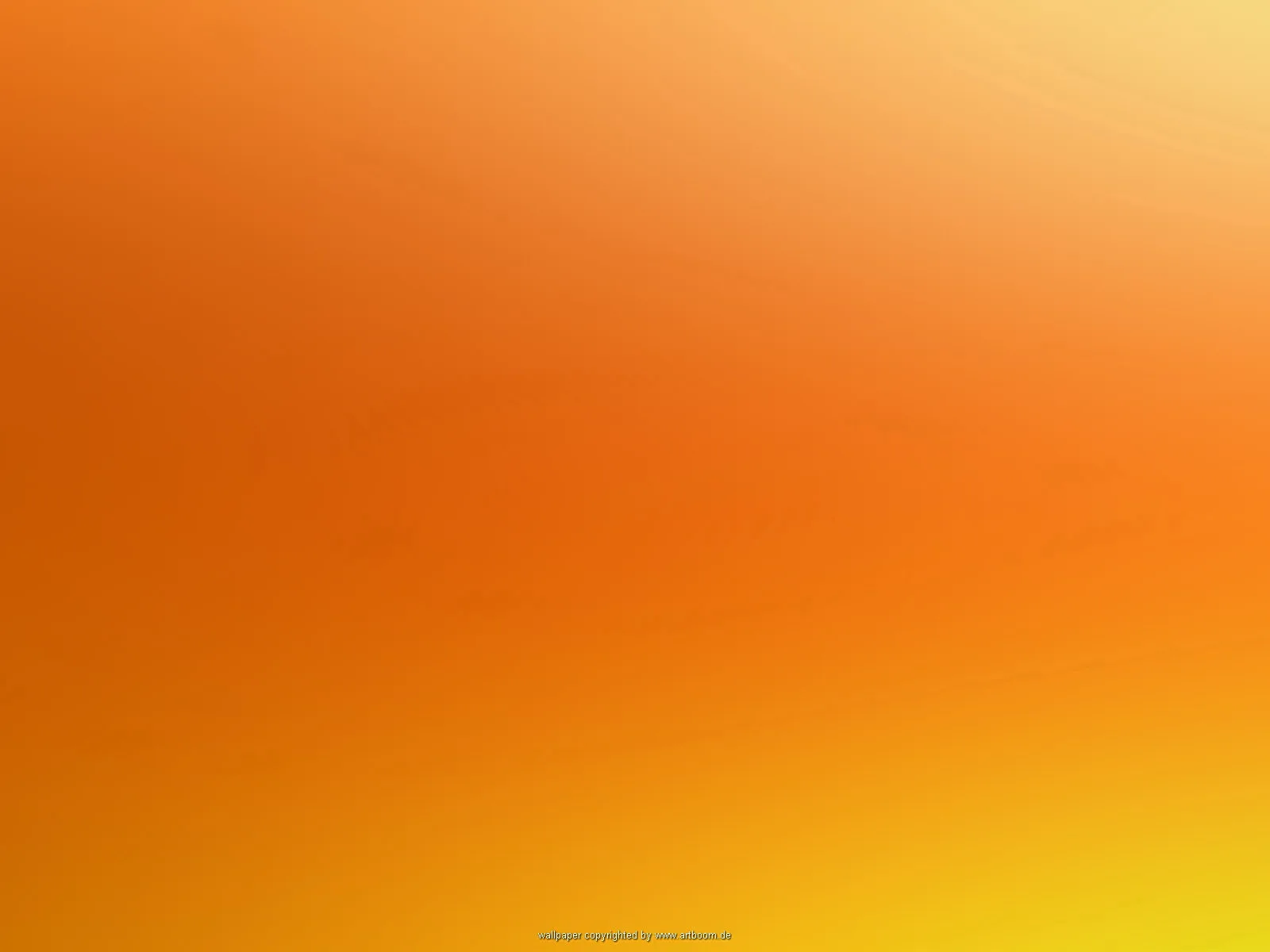 Weicher Farbverlauf in Orange, Rotorange und Gelb, dunkler links unten und heller rechts oben.