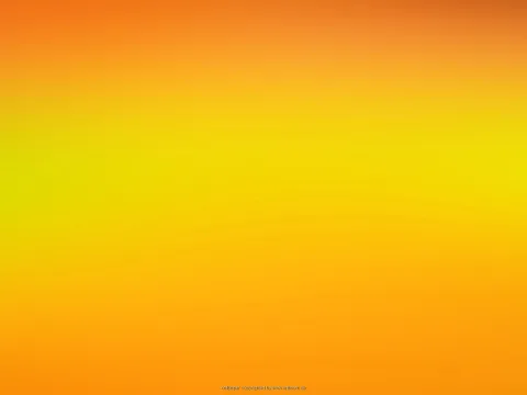Weich verlaufender Farbverlauf von Orange am oberen Rand über Gelb bis zu Orange am unteren Rand, ohne erkennbare Motive.