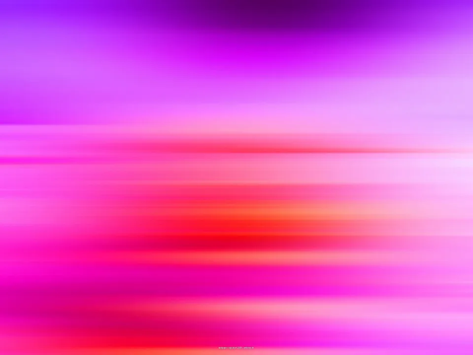 Horizontale, verwischte Streifen in Pink, Violett und Rot, die von oben dunkel nach unten hell wechseln.