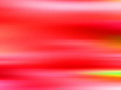 Horizontal verlaufende, unscharfe Streifen in Rot und Rosa, rechts ein gelbgrüner Lichtschimmer.
