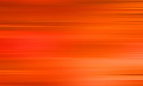 Verschwommene horizontale Streifen in Orange und Rot, heller zur rechten unteren Seite hin.