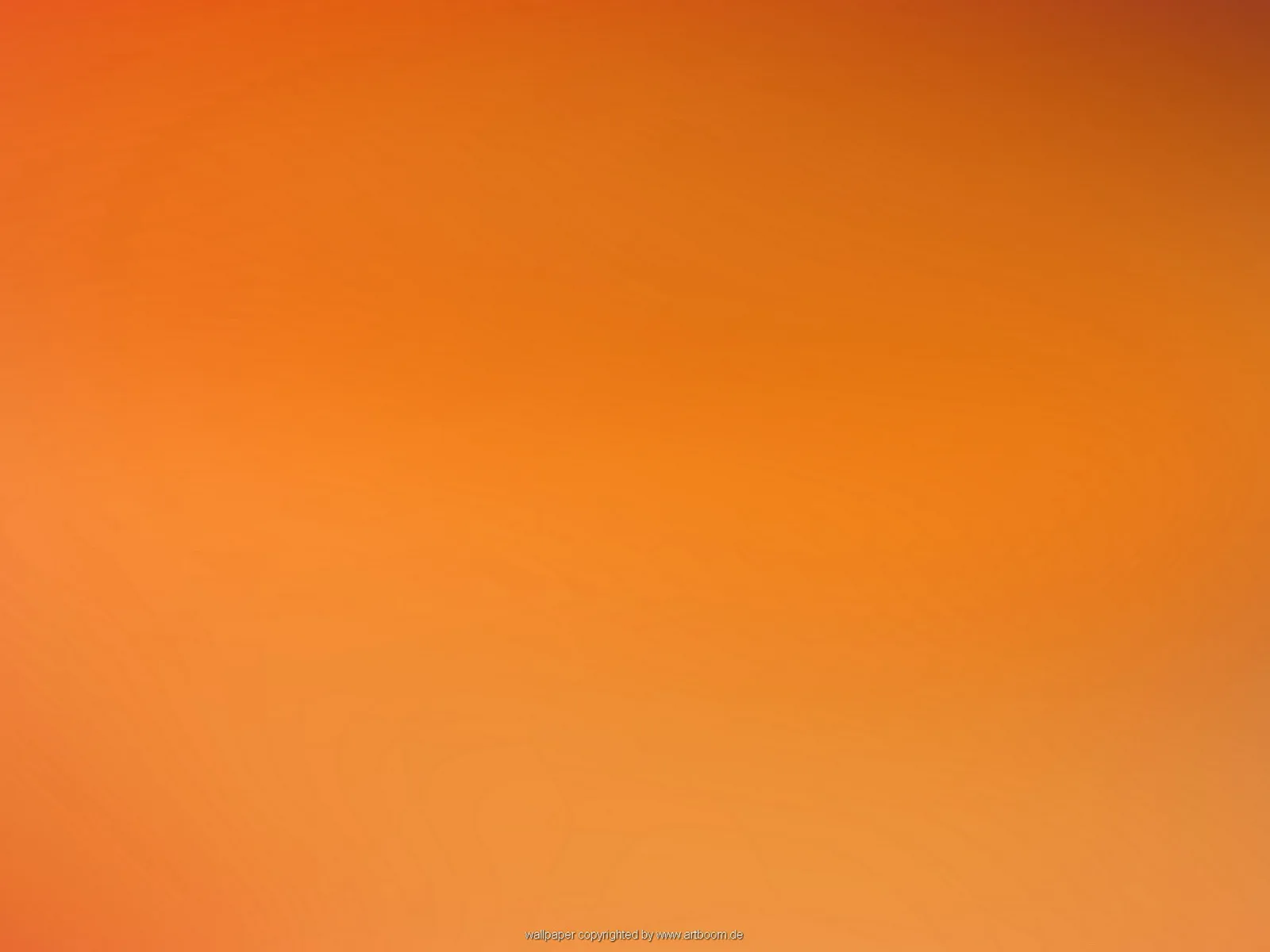 Weicher Farbverlauf von kräftigem Orange oben zu hellerem Orange unten, nach rechts oben leicht dunkler werdend, am unteren Rand ein kleiner Copyright-Schriftzug.
